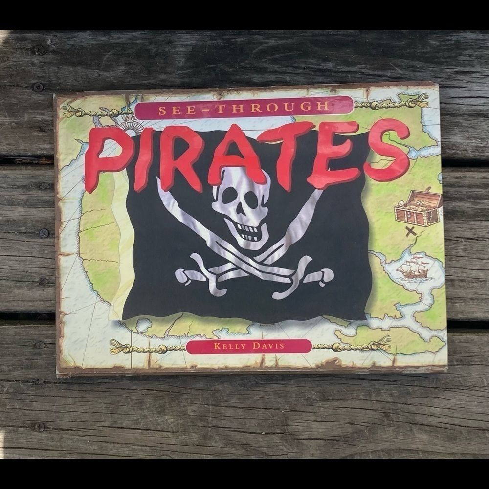 ‘SEE THROUGH PIRATES’ KELLY DAVIS KID BOOK